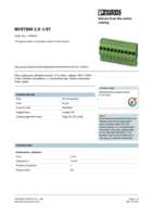 Datasheet for Phoenix Contact 1792537, EAN: 4017918044961