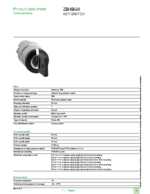 Datasheet for Schneider Electric ZB4BG0, EAN: 3389110889253