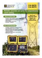 Datasheet for Chauvin Arnoux P01126504, EAN: 3760171413395