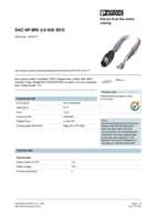 Datasheet for Phoenix Contact 1518177, EAN: 4017918968298