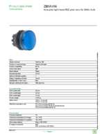 Datasheet for Schneider Electric ZB5AV06, EAN: 3389110908138