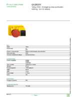 Datasheet for Schneider Electric GV2K031, EAN: 3389110733471