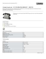 Datasheet for Phoenix Contact 1607191, EAN: 4017918942496