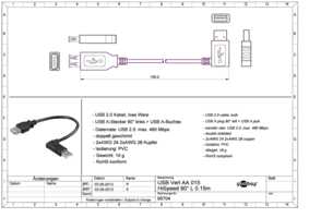 Datasheet for Goobay 95704, EAN: 4040849957048