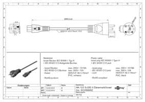 Datasheet for Goobay 95732, EAN: 4040849957321