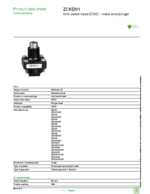 Datasheet for Schneider Electric ZCKD01, EAN: 3389110647044