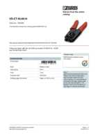 Datasheet for Phoenix Contact 1653265, EAN: 4017918952174