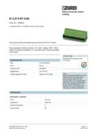 Datasheet for Phoenix Contact 1786239, EAN: 4017918042387