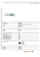Datasheet for Weidmüller 9019210000, EAN: 4008190002336