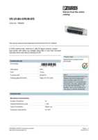 Datasheet for Phoenix Contact 1689909, EAN: 4017918914301