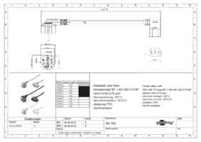 Datasheet for Goobay 96032, EAN: 4040849960321