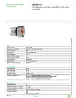 Datasheet for Schneider Electric ZB4BA46, EAN: 3389110887945