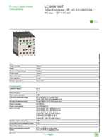 Datasheet for Schneider Electric LC1K0610G7, EAN: 3389110346145 Datasheet for Schneider Electric LC1K0610G7, EAN: 3389110346145