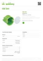 Datasheet for Spelsberg 92404001, EAN: 4013902170050 Datasheet for Spelsberg 92404001, EAN: 4013902170050