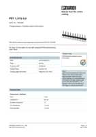 Datasheet for Phoenix Contact 1933286, EAN: 4017918918774