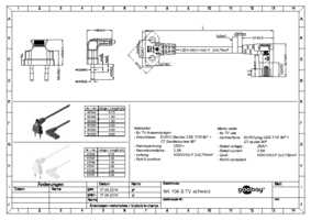 Datasheet for Goobay 97356, EAN: 4040849973567