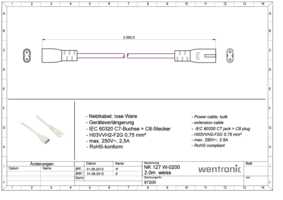 Datasheet for Goobay 97200, EAN: 4040849972003