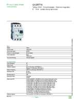 Datasheet for Schneider Electric GV2RT16, EAN: 3389110520699