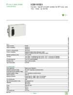 Datasheet for Schneider Electric KSB100SE4, EAN: 3606480005831