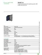 Datasheet for Schneider Electric ZB4BZ104, EAN: 3389110889406