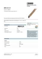 Datasheet for Phoenix Contact 2809238, EAN: 4017918076306