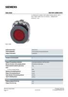 Datasheet for Siemens 3SU10610JB200AA0, EAN: 4011209966666