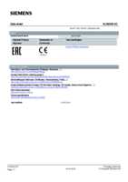 Datasheet for Siemens 3LD92052C, EAN: 4011209581807