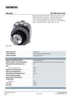 Datasheet for Siemens 3SU10604LC010AA0, EAN: 4011209968479