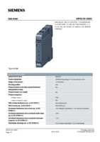 Datasheet for Siemens 3RP25051AB30, EAN: 4011209943452
