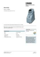 Datasheet for Phoenix Contact 1852969, EAN: 4017918133900