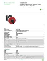 Datasheet for Schneider Electric XB4BS9445, EAN: 3389110887068