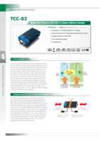Datasheet for Moxa TCC-82