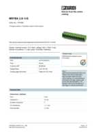 Datasheet for Phoenix Contact 1757488, EAN: 4017918030018