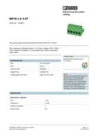 Datasheet for Phoenix Contact 1754504, EAN: 4017918028671