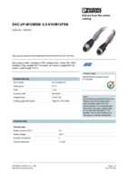 Datasheet for Phoenix Contact 1507353, EAN: 4017918900175