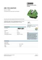 Datasheet for Phoenix Contact 2302382, EAN: 4017918880507