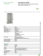 Datasheet for Schneider Electric NSYSM2016402DP, EAN: 3606485120430 Datasheet for Schneider Electric NSYSM2016402DP, EAN: 3606485120430
