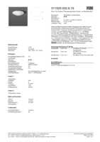 Datasheet for RZB 311525.002.6.19, EAN: 4051859073055