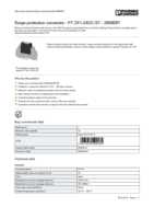 Datasheet for Phoenix Contact 2856087, EAN: 4017918599164