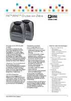 Datasheet for ZEBRA P1010338