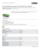 Datasheet for Phoenix Contact 1847233, EAN: 4017918113537