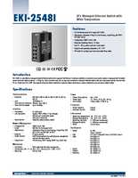 Datasheet for Advantech EKI-2548I