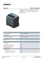 Datasheet for Siemens 6ES72111HE400XB0, EAN: 4047623402688
