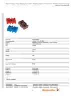 Datasheet for Weidmüller 9032040000, EAN: 4008190004644