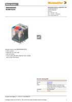 Datasheet for Weidmüller 8636230000, EAN: 4032248305940