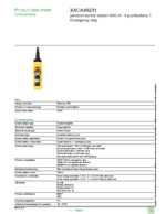 Datasheet for Schneider Electric XACA49231, EAN: 3389110501070