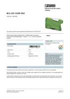 Datasheet for Phoenix Contact 2861399, EAN: 4017918894337