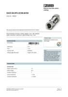 Datasheet for Phoenix Contact 1506927, EAN: 4017918881177
