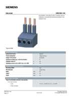 Datasheet for Siemens 3RM19201AA, EAN: 4011209915107