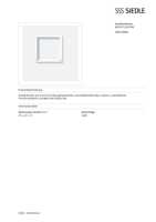 Datasheet for Siedle 200016402-01, EAN: 4015739164028